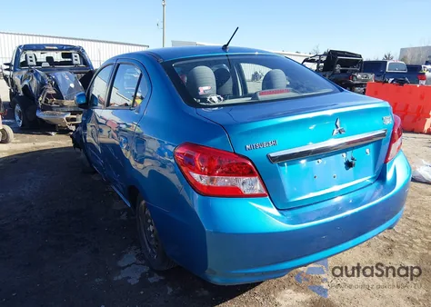 2017 Mitsubishi Mirage G4 Es z USA, uszkodzony, nr VIN ML32F3FJ3HHF05493